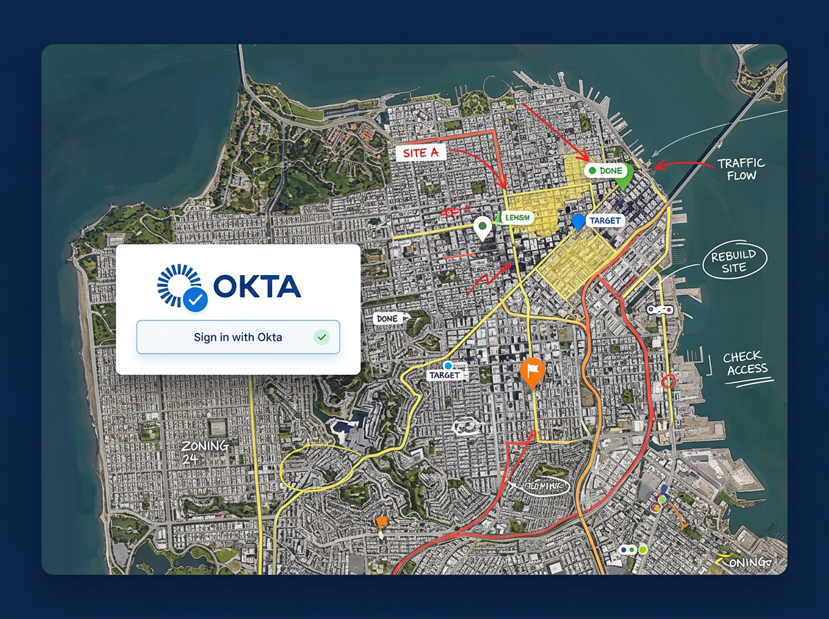 ScribbleMaps के लिए Okta सिंगल साइन-ऑन